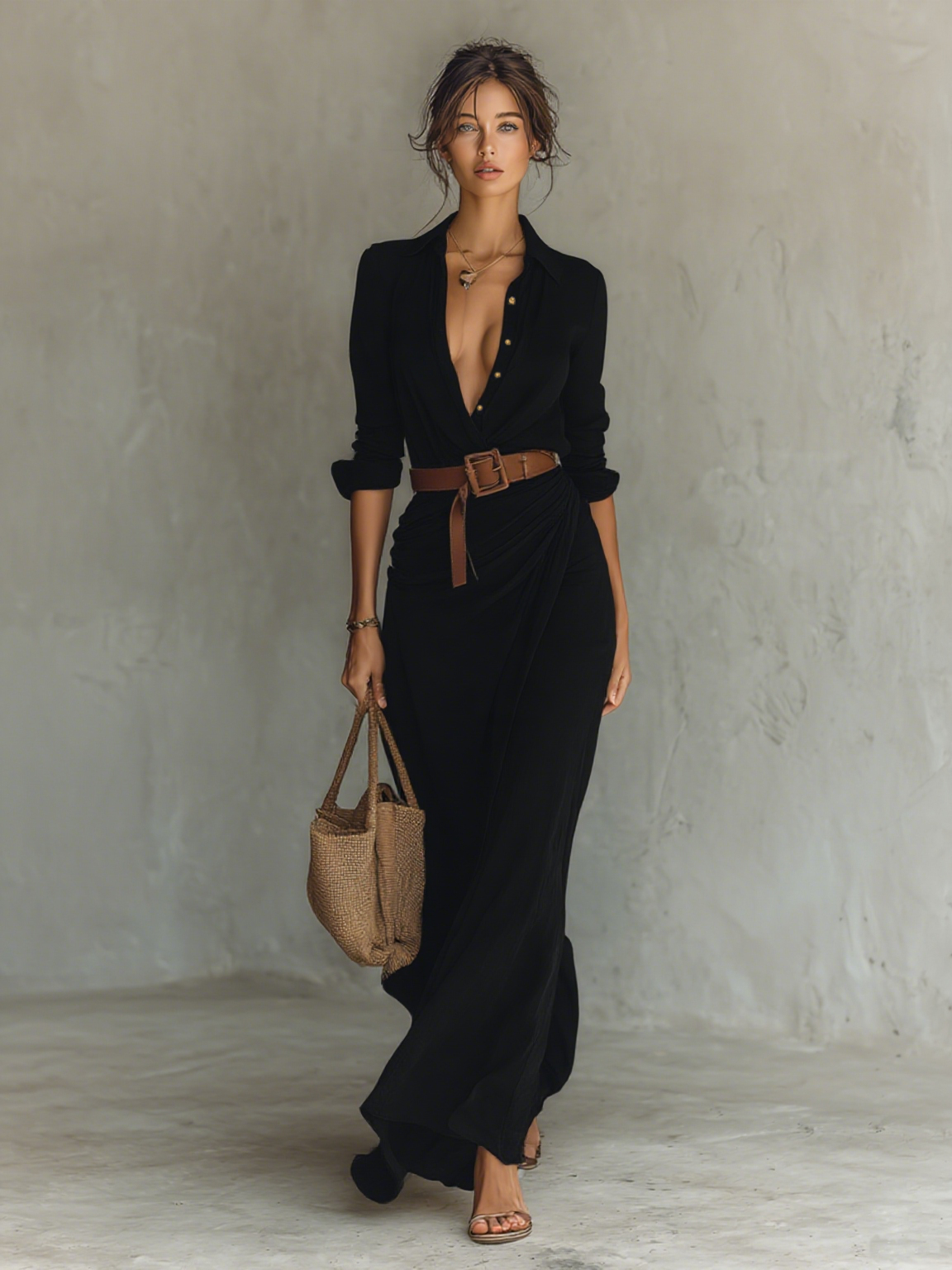 Sofia - Vestido maxi Leve