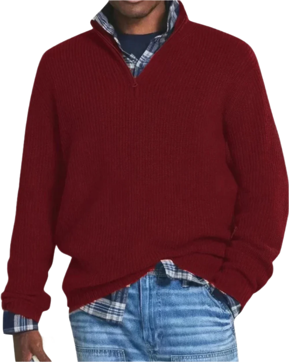 Diego - Zip-Up Pullover