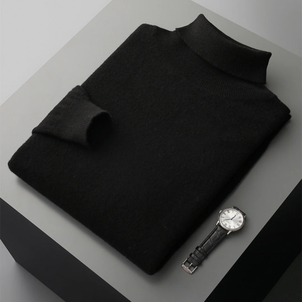 Cagliari Merino Wool Turtleneck Sweater