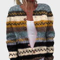 Eva - Cardigan Floral de Outono
