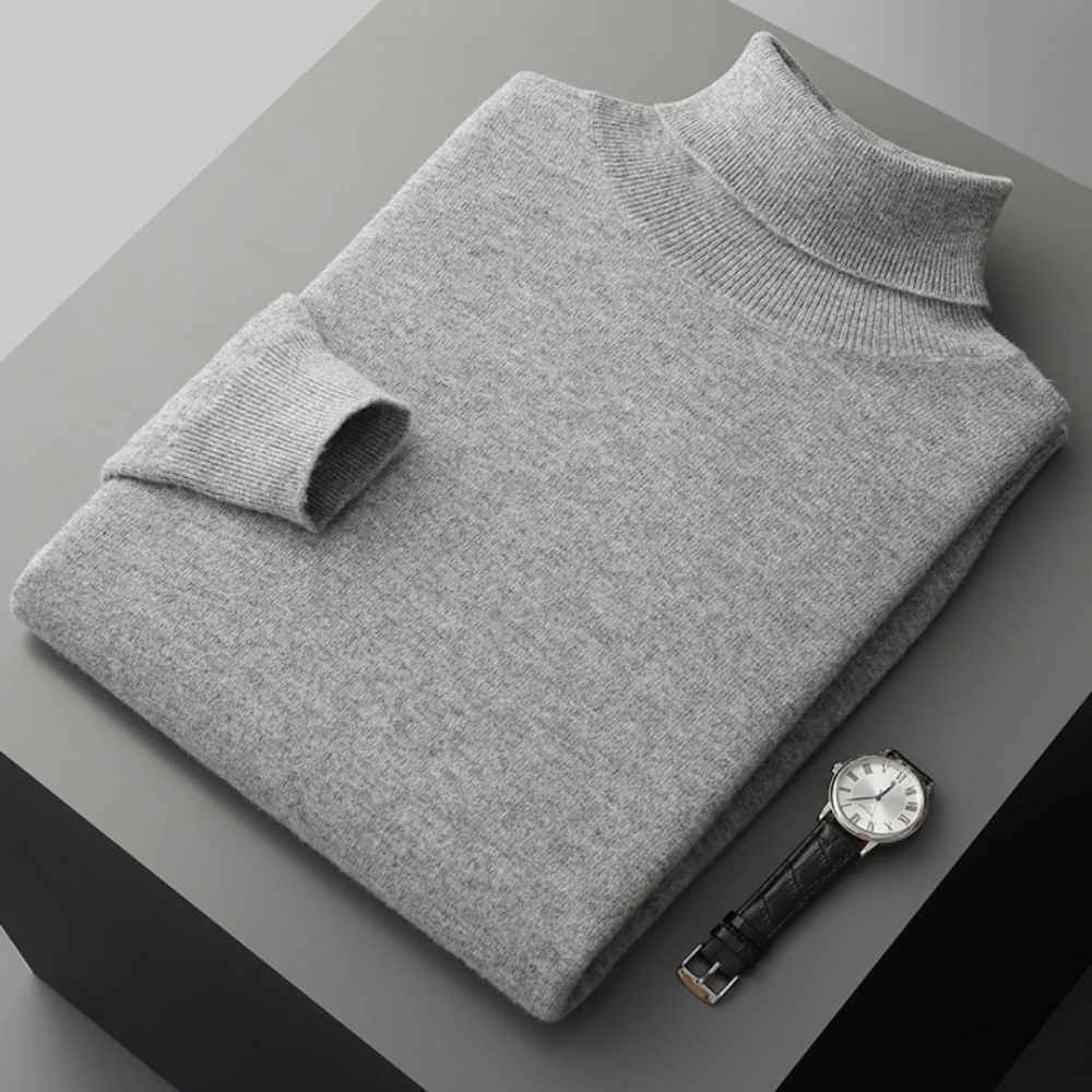 Cagliari Merino Wool Turtleneck Sweater