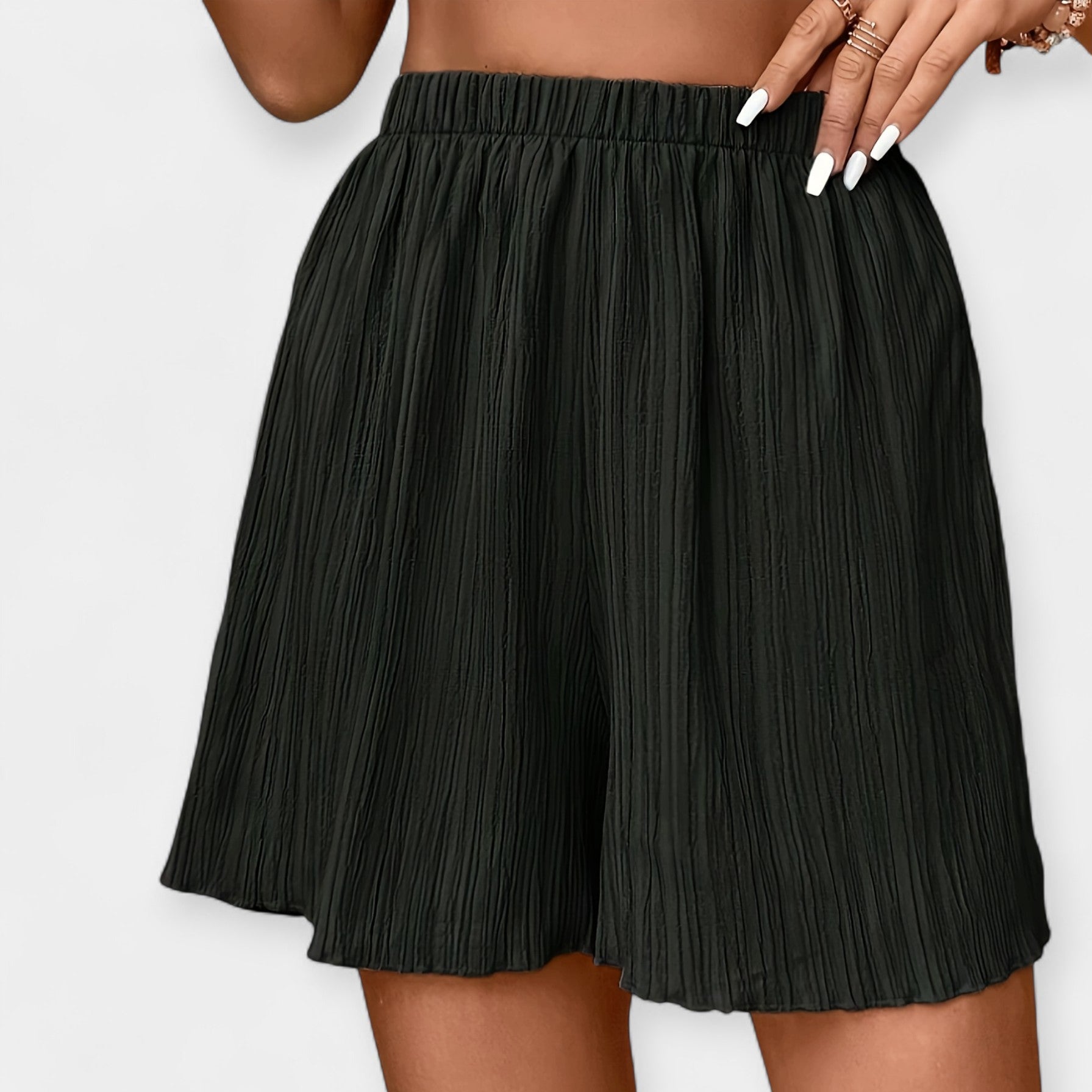 Chic Pleated Shorts