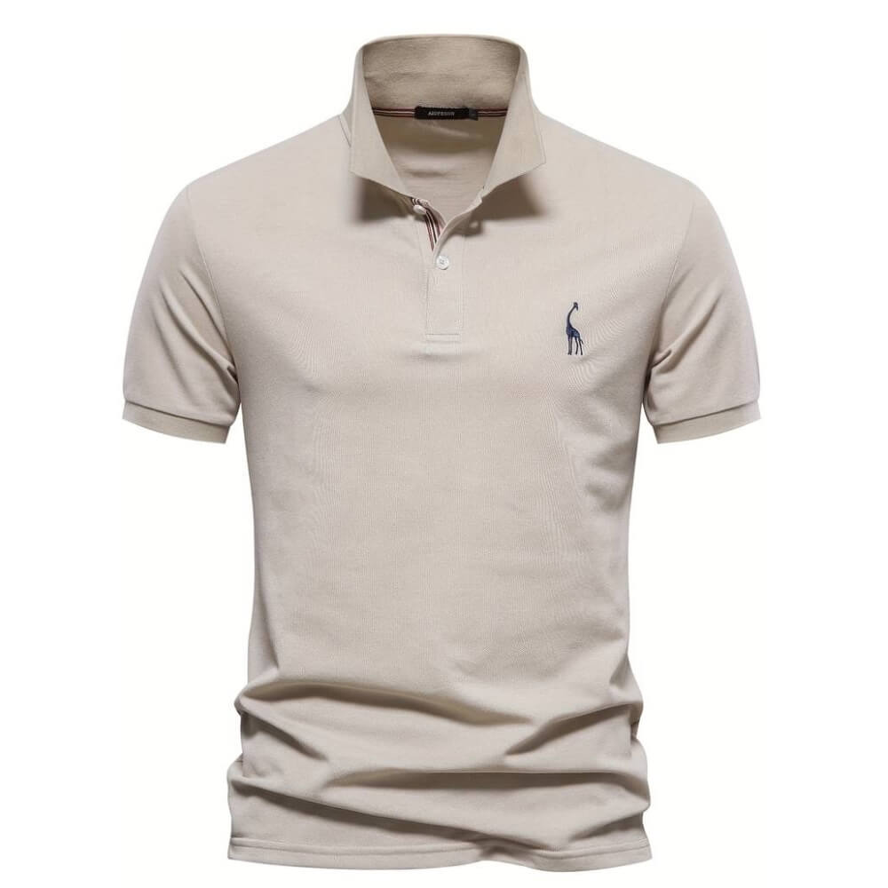 Simon™ | Elegantsed lühikeste varrukatega polo T-särgid meestele