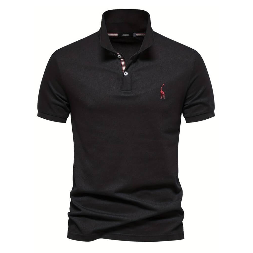 Simon™ | Elegantsed lühikeste varrukatega polo T-särgid meestele