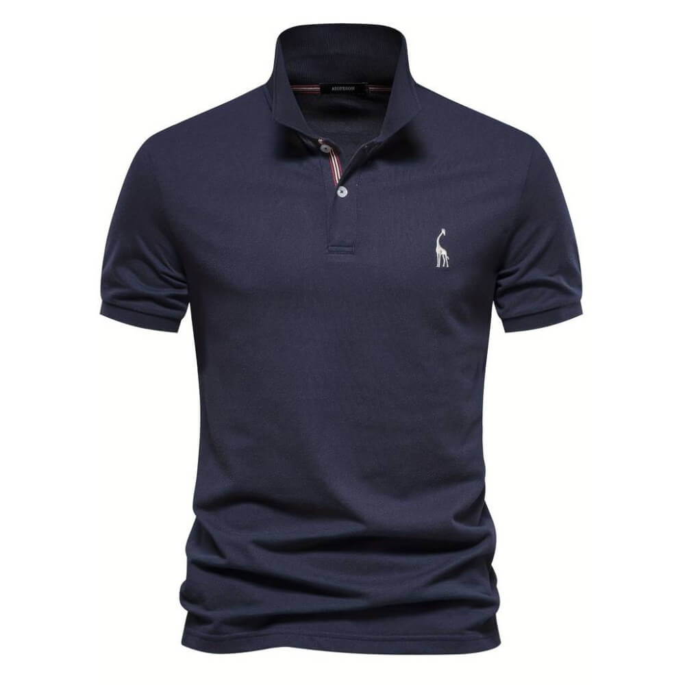Simon™ | Elegantsed lühikeste varrukatega polo T-särgid meestele