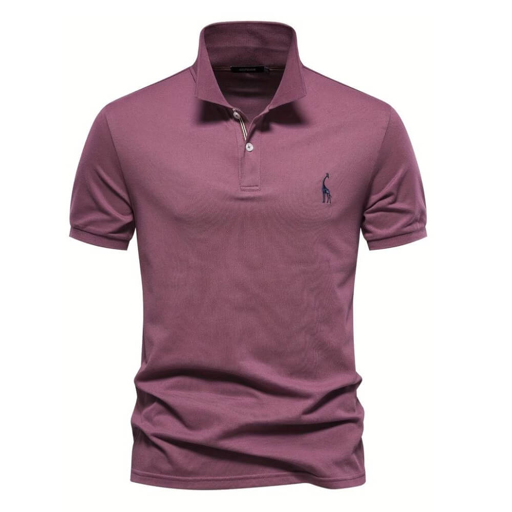Simon™ | Elegantsed lühikeste varrukatega polo T-särgid meestele