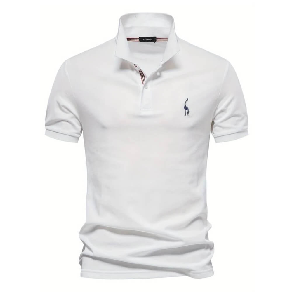 Simon™ | Elegantsed lühikeste varrukatega polo T-särgid meestele