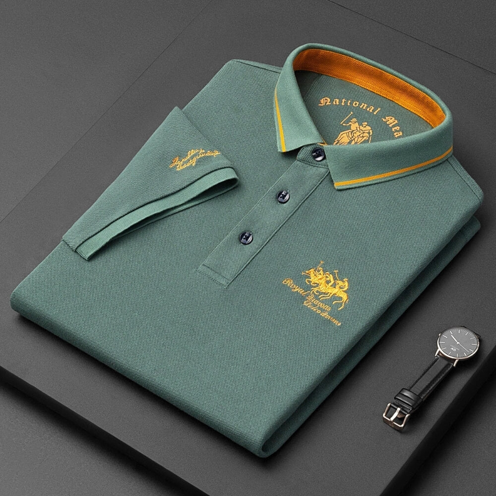 Fabian™ | Moodne kratka polo särk meestele