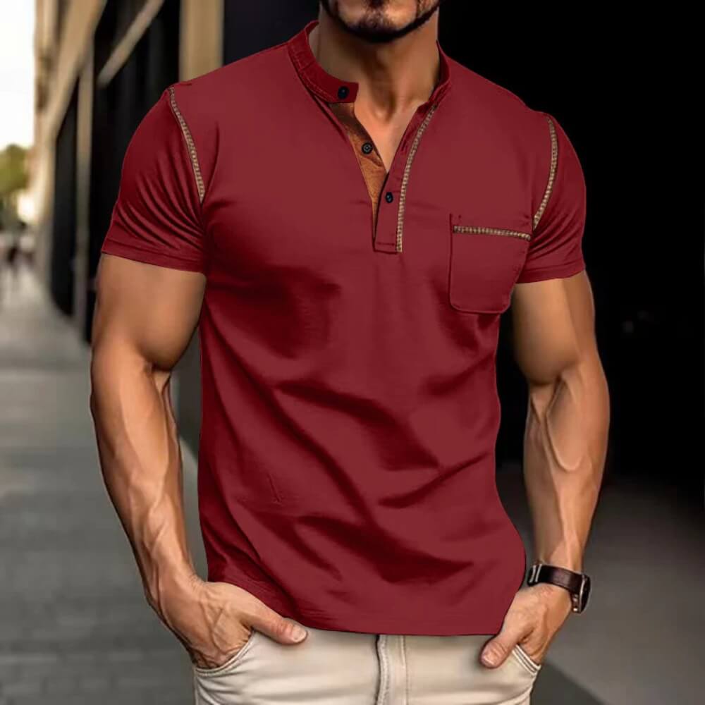 Benedikt™ | Stiilne mehelik polo särk