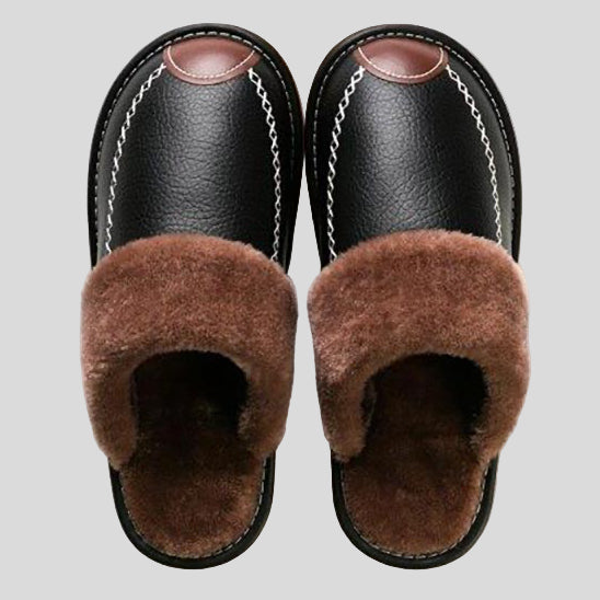 Marko - Usnjeni Zimski Copati