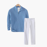Zimski outfit – sprehod ob rivieri