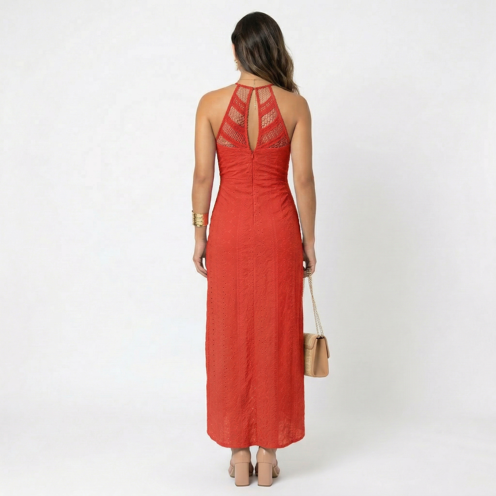 Valentina - Vestido Midi com Decote Transpassado