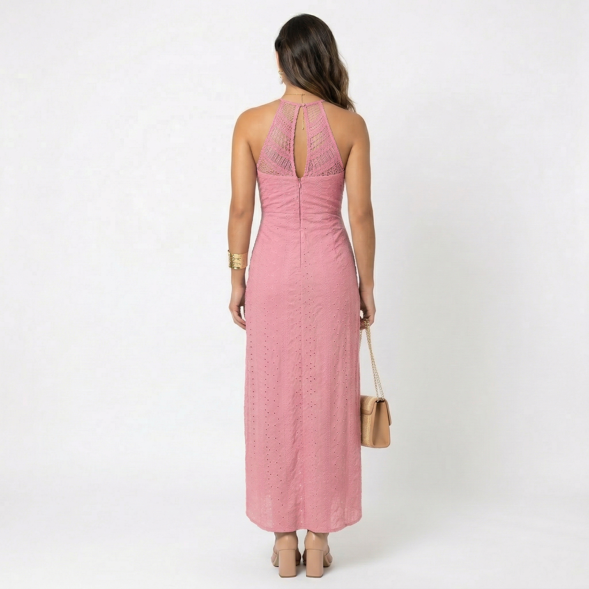 Valentina - Vestido Midi com Decote Transpassado