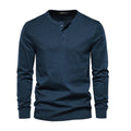 Camisa Henley - Mistura Suave Respirável