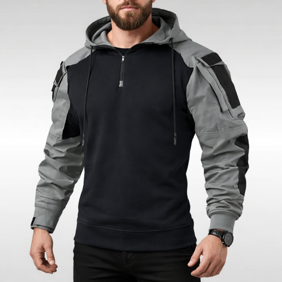 JULIAN COMBAT HOODIE | PRIPRAVLJEN NA VETER IN DEŽ