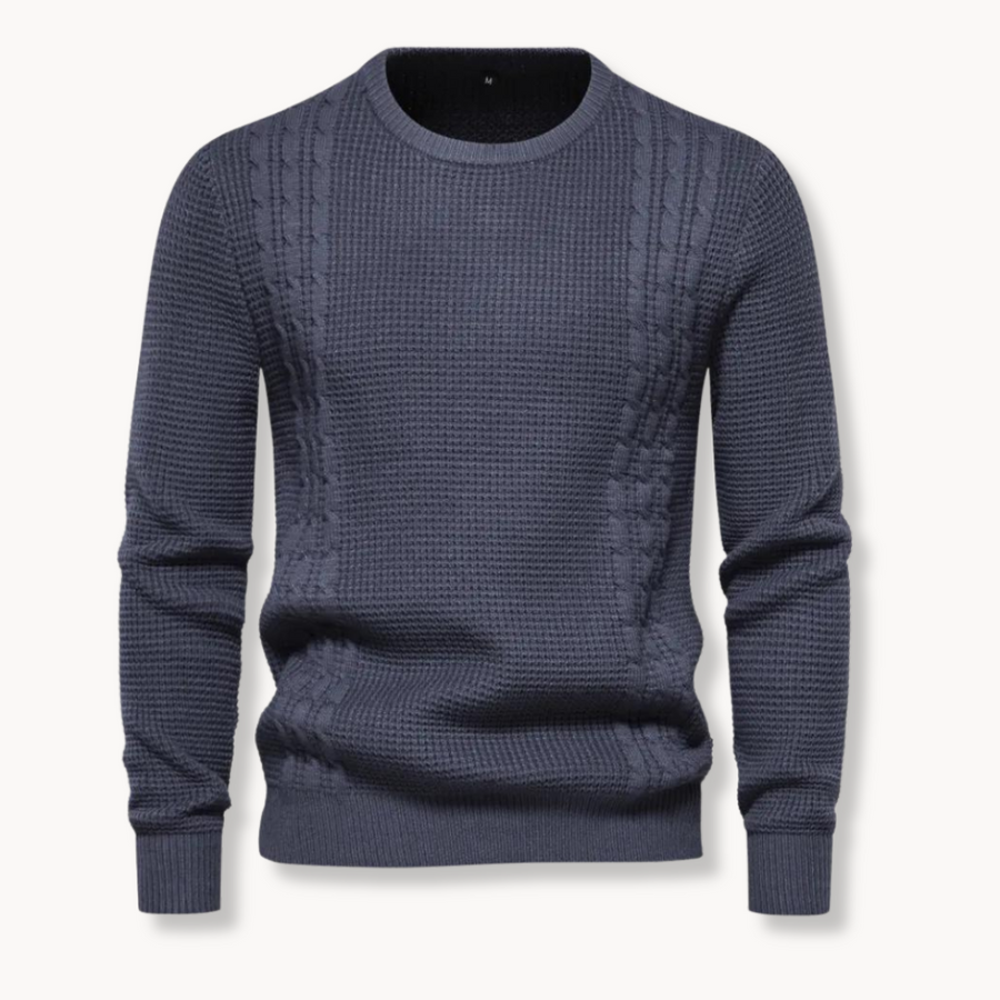 João - Sweater Tricô Patchwork