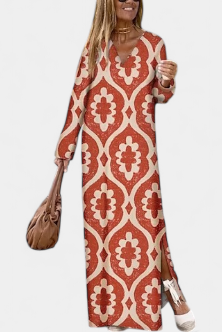 Brisa™ | Poletna obleka z grafičnim potiskom