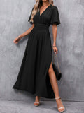 Eterna - Vestido Maxi Elegante Preto