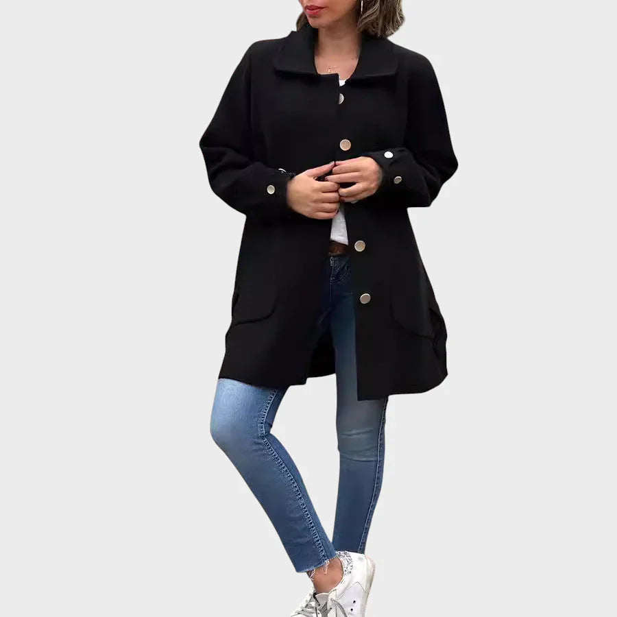 Gaja - Oversize plašč z dolgimi rokavi