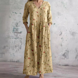 Érica - Vestido Floral de Verão