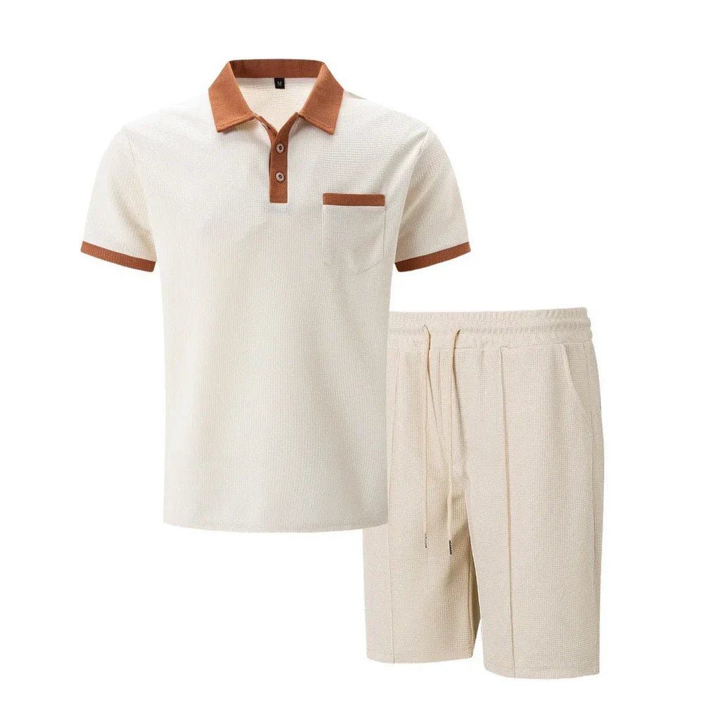 Conjunto Polo - Tecido Waffle