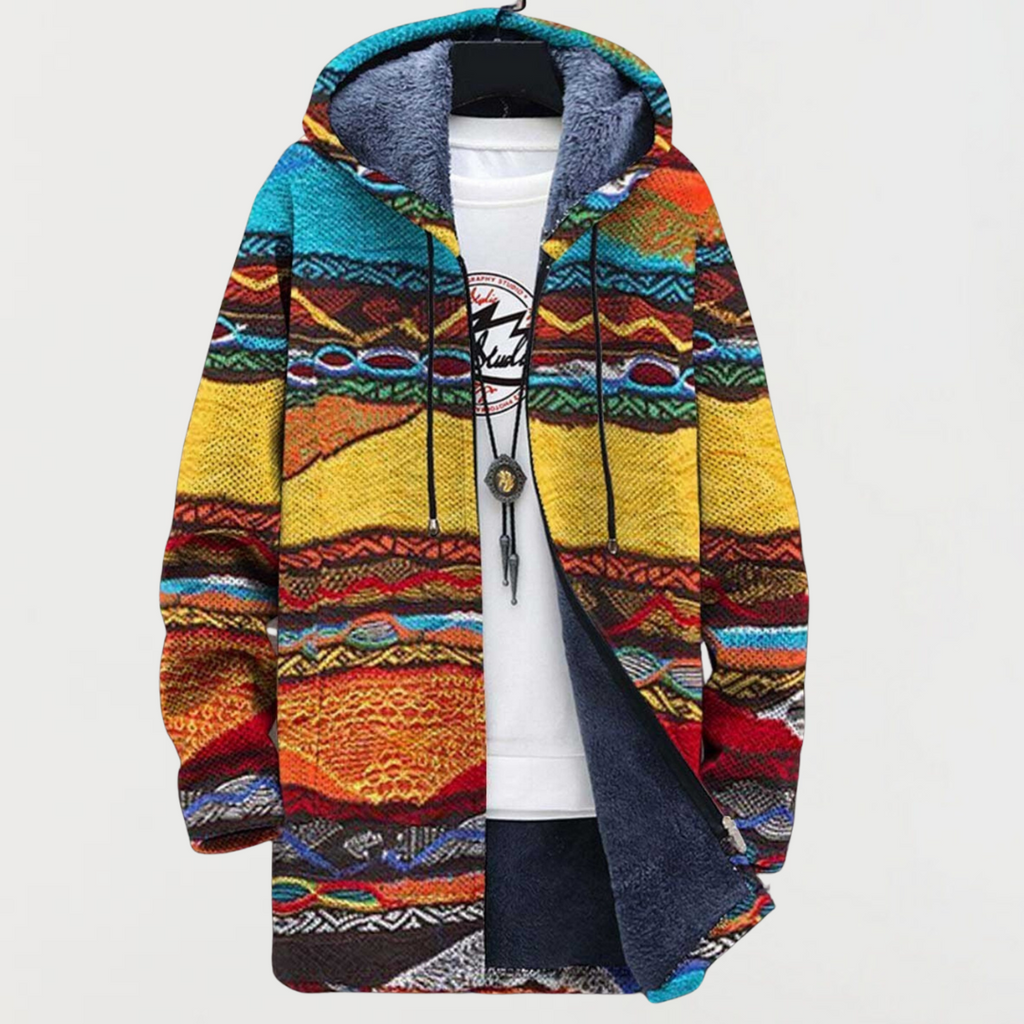 Sweatshirt com arte tribal