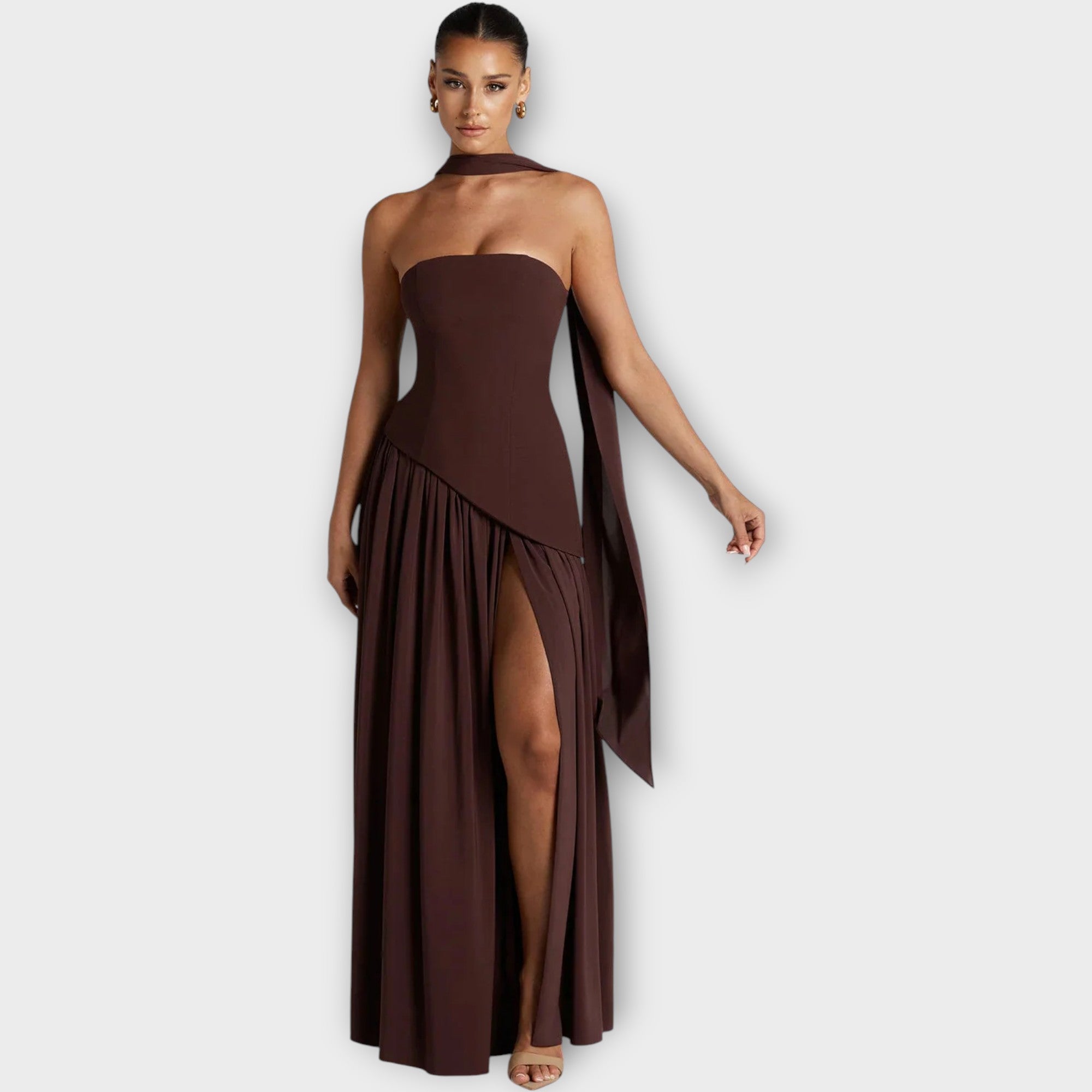 Sculptural Romantic Dress