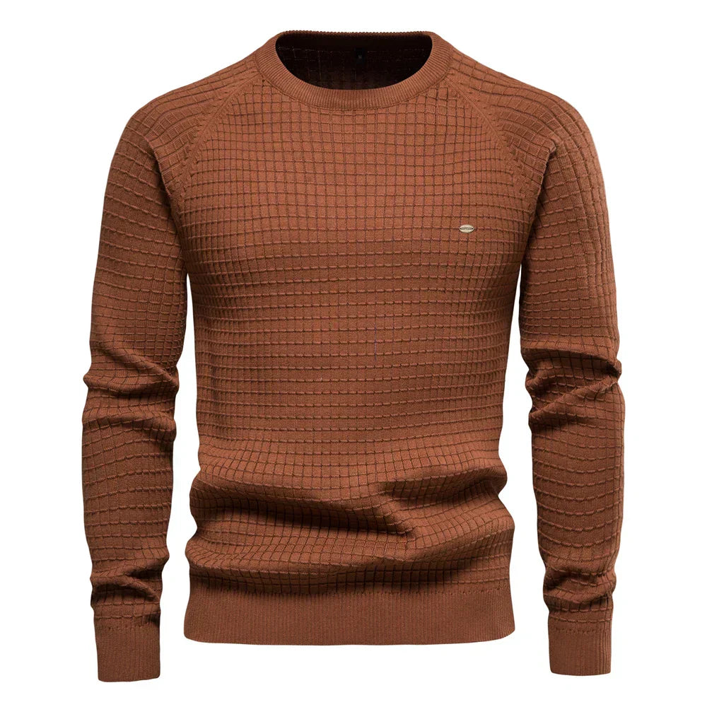 Brandt™ | Meeste pullover rombivormiga mustriga