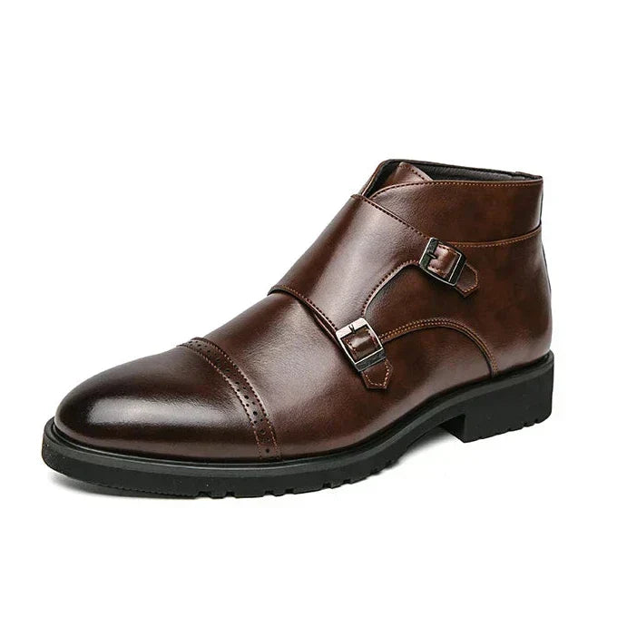 Parker - Usnjeni dvojni monk-strap čevlji