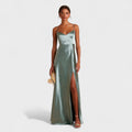 Lúcia - Vestido comprido Satin