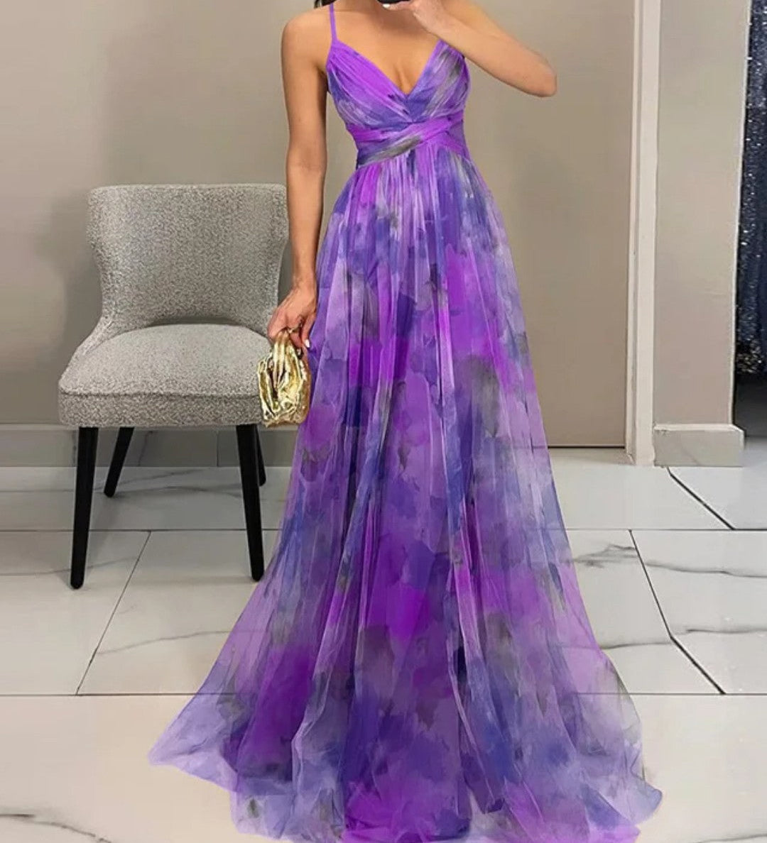 Maria - Elegantna maksi haljina