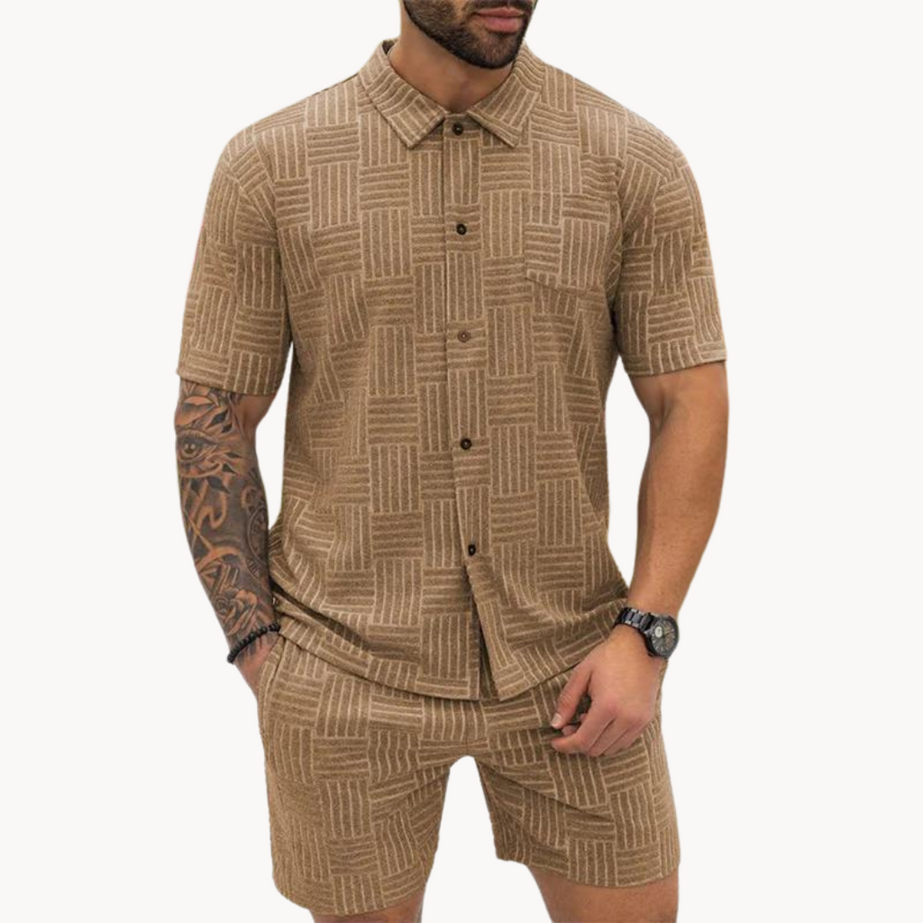 Conjunto de Camisa e Calções - Retro