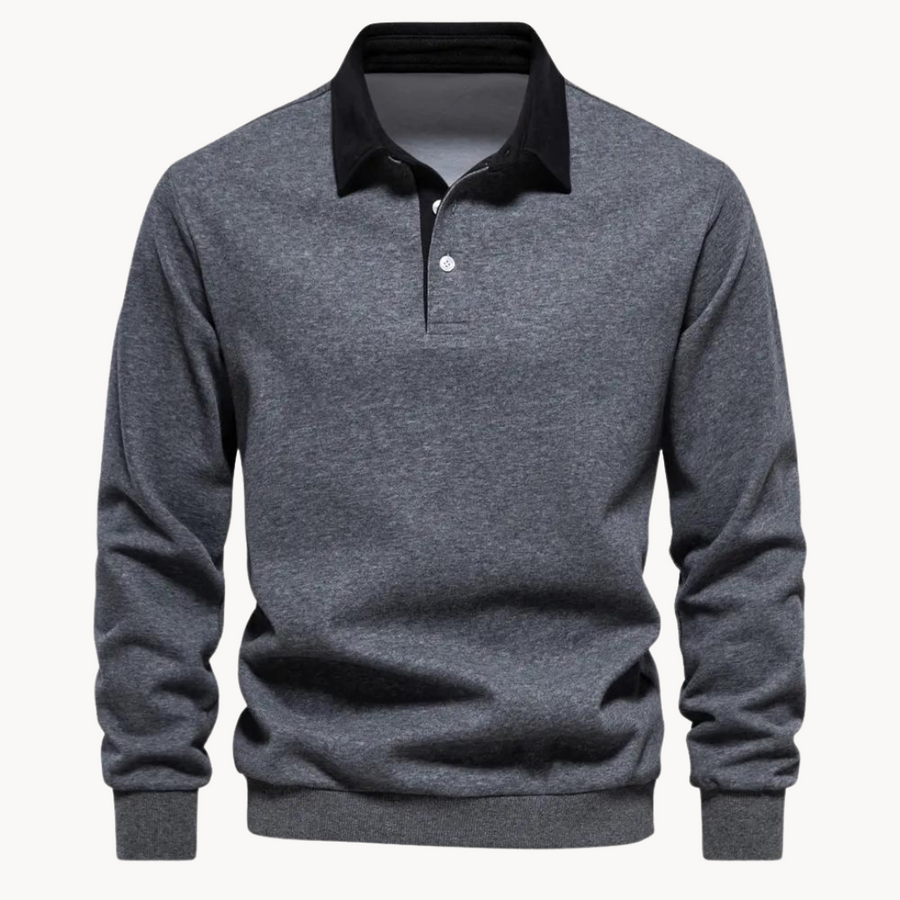 Sweatshirt Polo Soft-Blend - Flexível