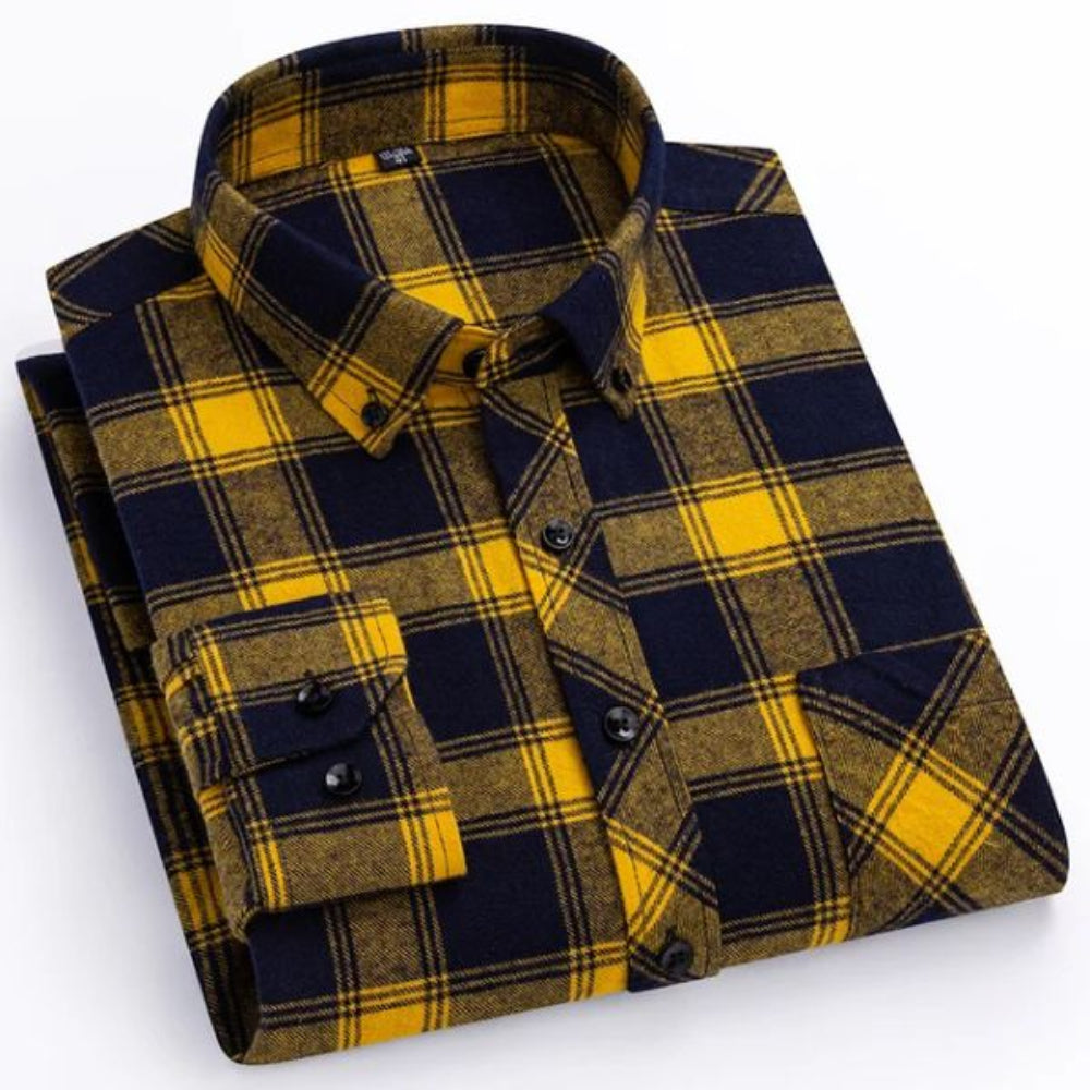 Roman™ | Karirano polo särk meestele