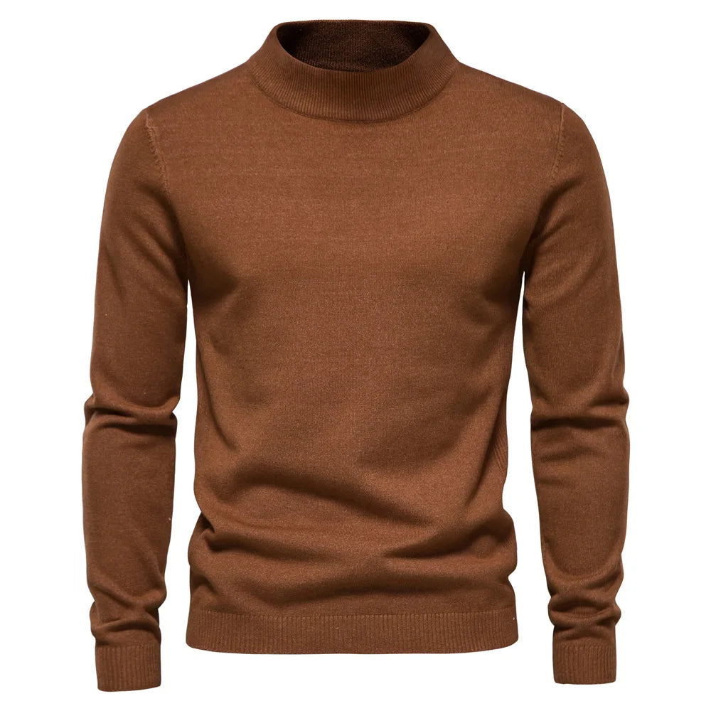 Miguel - Mixed Rollneck Sweater