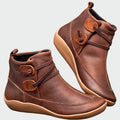 Botins ortopédicos de couro premium