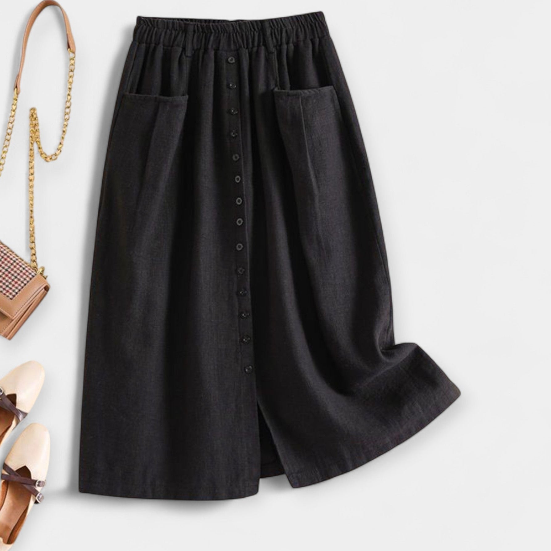 Vintage stil midi krilo