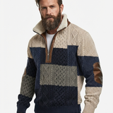 Will™ - Eleganten und bequemer Herrenpullover mit warmem Fleecekragen