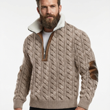 Will™ - Eleganten und bequemer Herrenpullover mit warmem Fleecekragen