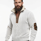 Will™ - Eleganten und bequemer Herrenpullover mit warmem Fleecekragen