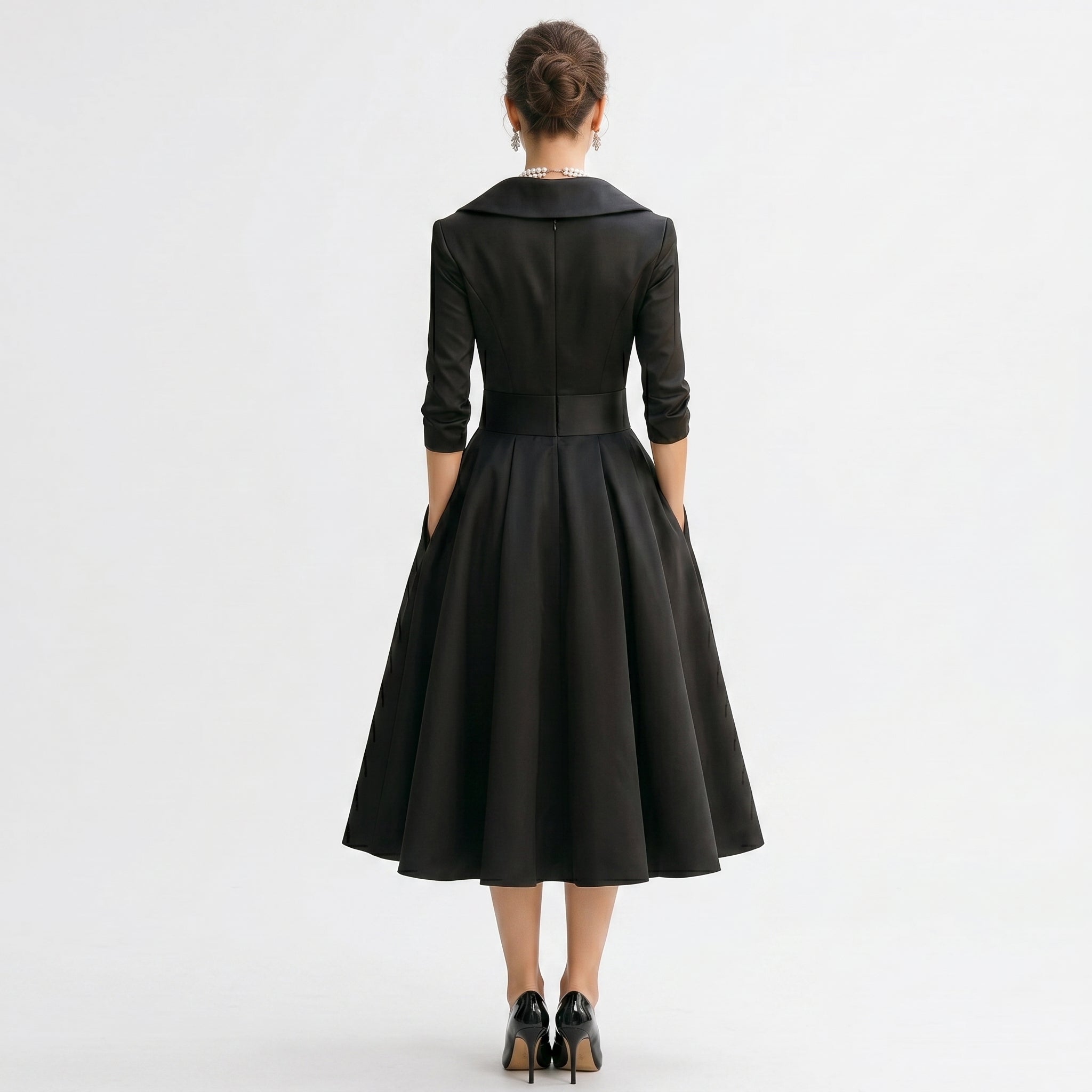 Rosa – Elegantna vintage haljina