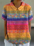 Marta - Camisa Listrada Floral