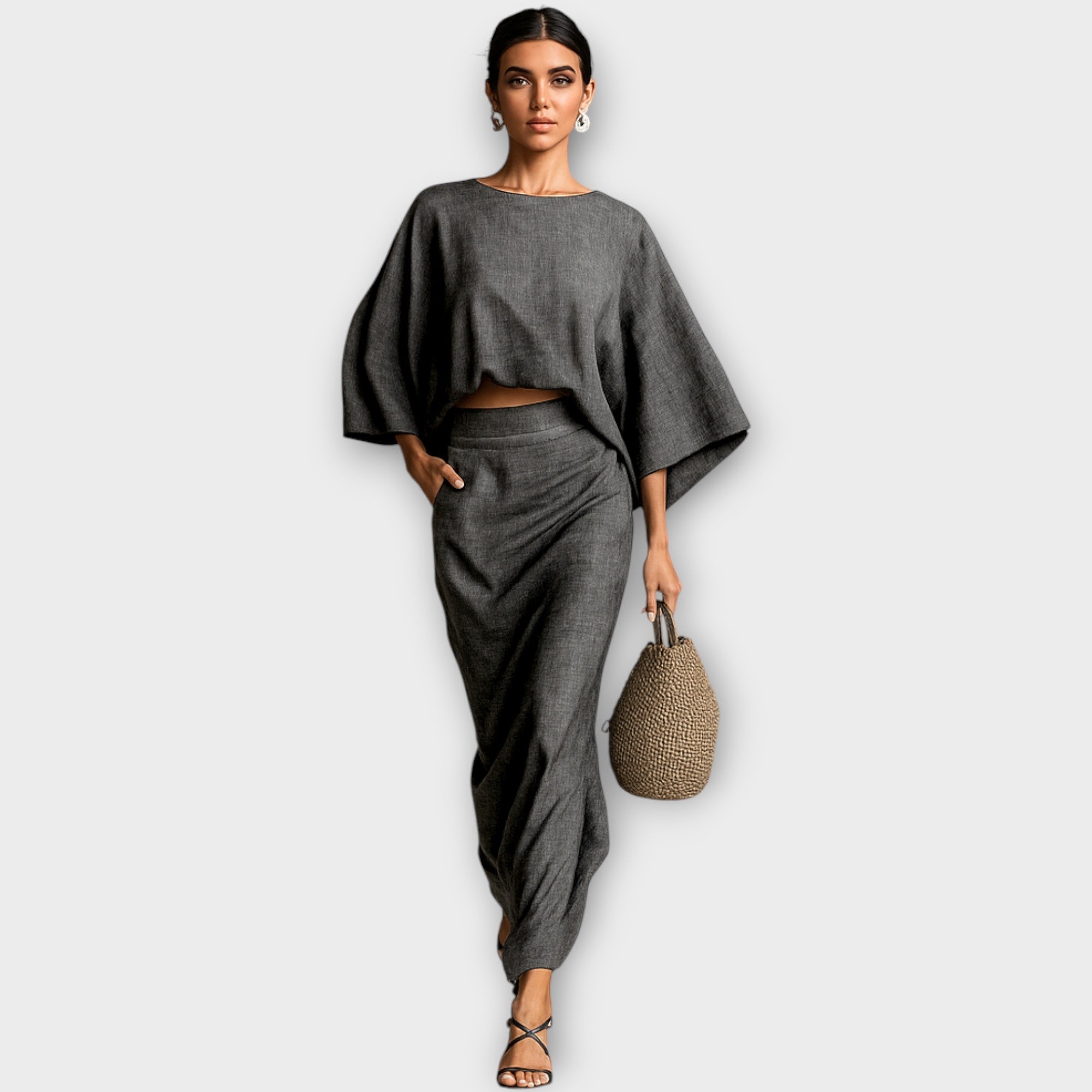 Bohemian Luxe Two-Piece Dress