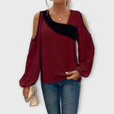 Anica - Bluza s kvadratnim dekolteom