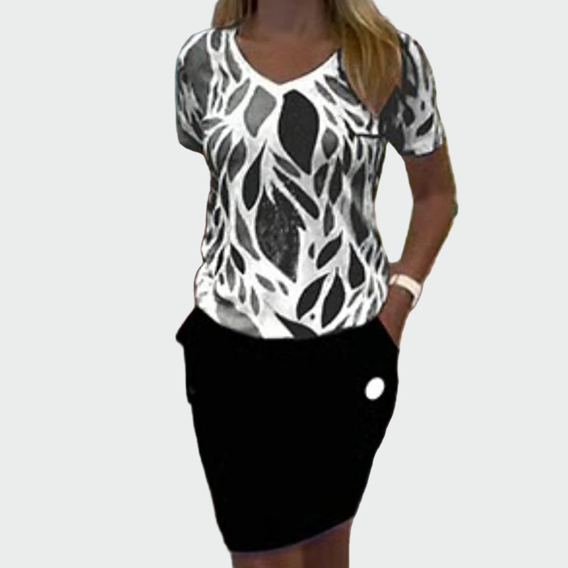 Elegantno krilo z vzorcem