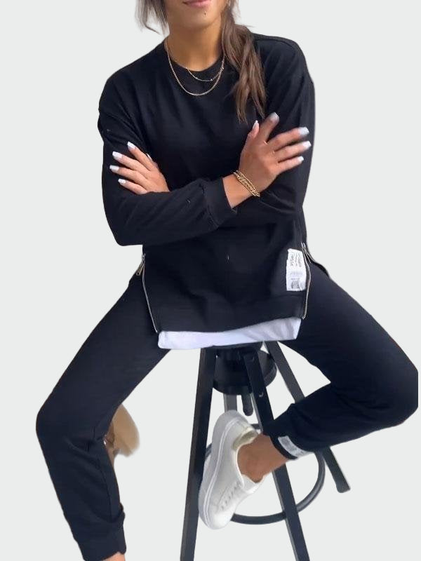 Udoben dvobarvni set