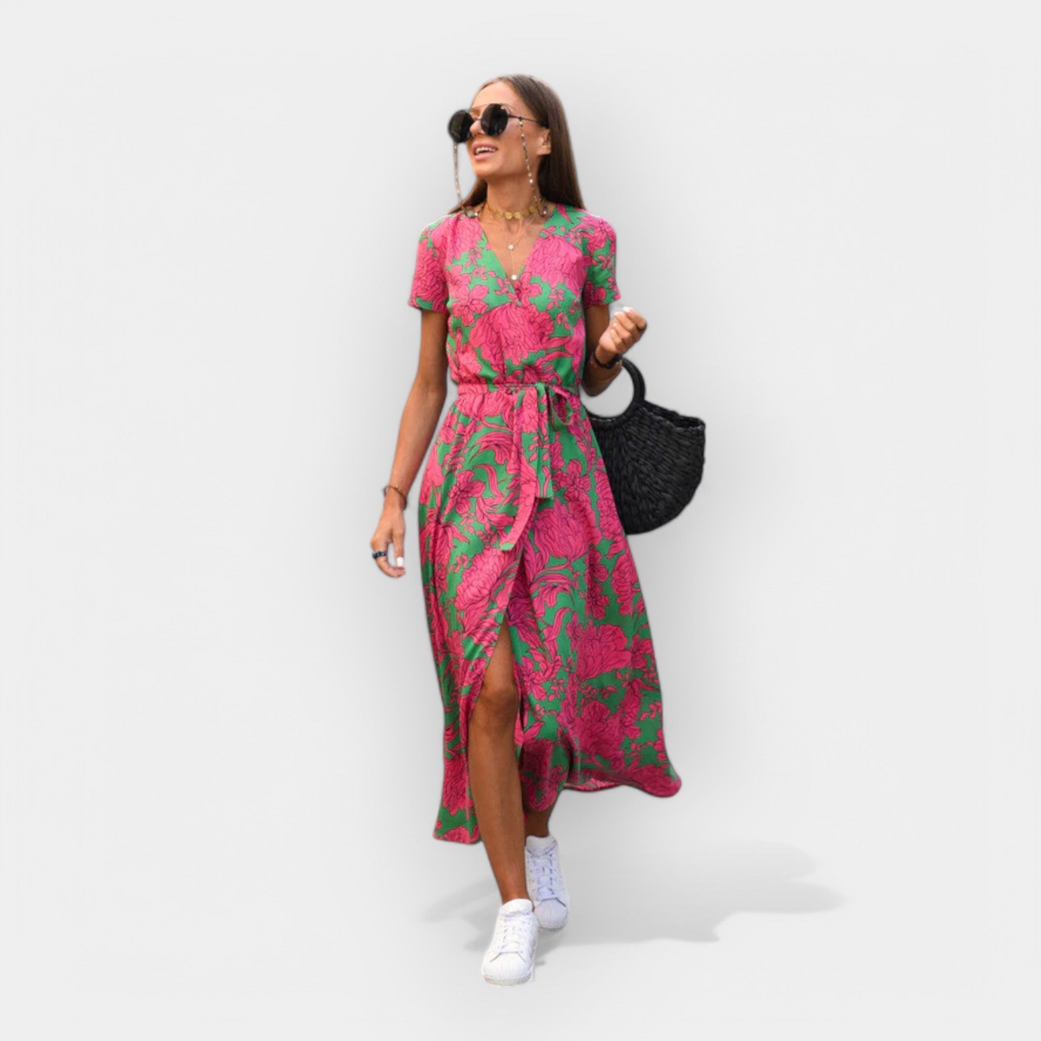 Obleka z udobnim krojem