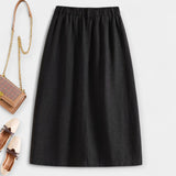 Vintage stil midi krilo