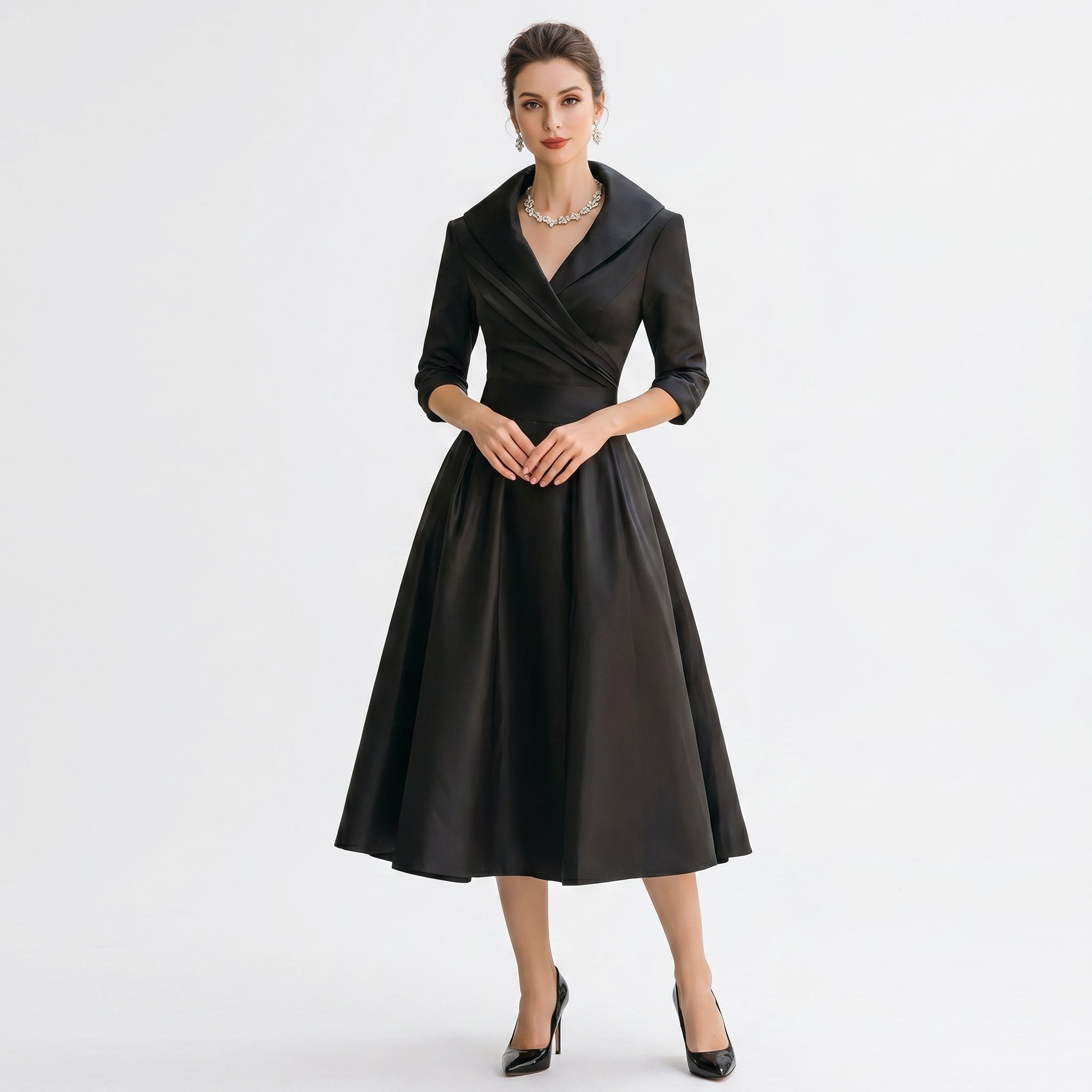 Rosa – Elegantna vintage haljina