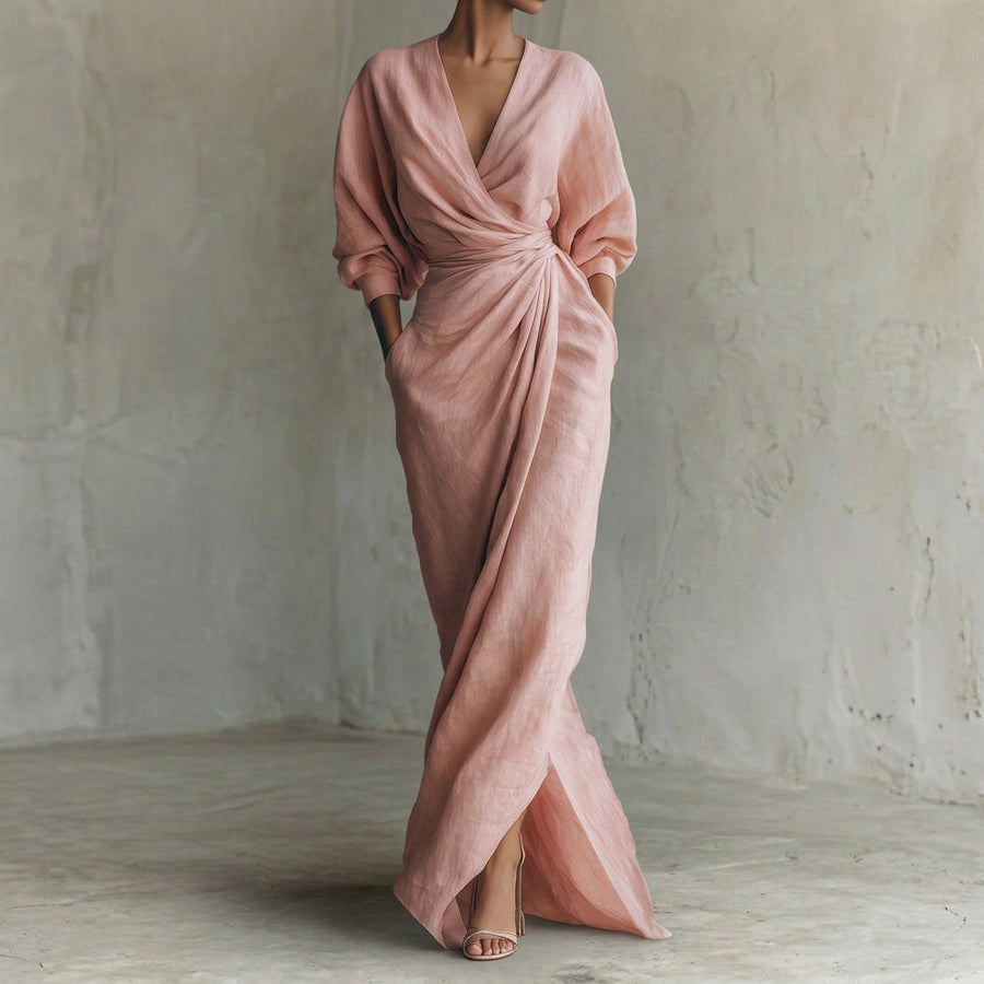 Anita - Vestido maxi minimalista